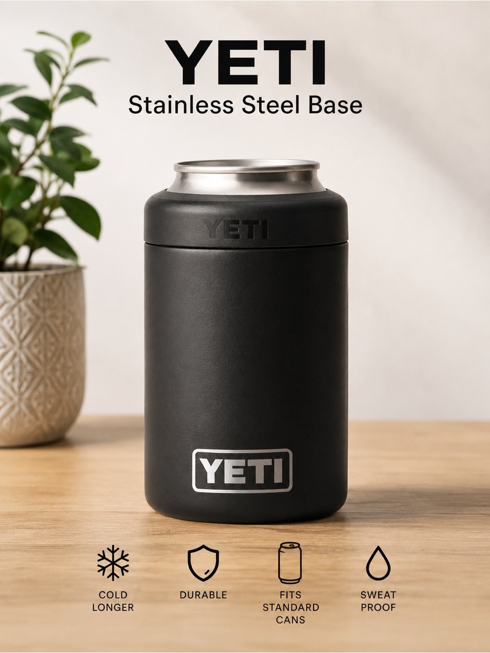 Yeti Stainless Steel Base